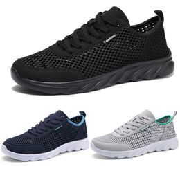 Men Women Classic Running Shoes Soft Comfort Black White Navy Blue Grey Mens Trainers Sport Sneakers GAI size 39-44 color3