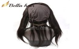 360 Lace Band Frontals Back Lace Frontal Closure With Cap Silky Straight Virgin Brazilian Human Circular Closures With Baby Hair4126347