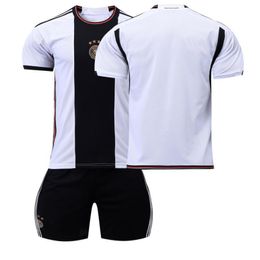 23 Deutschland Heimtrikot Nr. 13 Müller 19 Sane 7 Haverz 8 Kroos Fußballanzugset