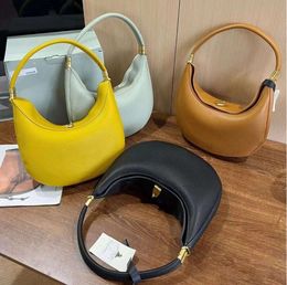 Designer Luna Hobo Bag Songmont Shoulder Crossbody Half Moon Leather Purse Cross Body Handbag fashion all match