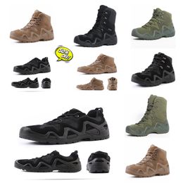 Boots New men's boots Army tactical military combat boots Outdoor hiking boots Wintesr desert boots Motorcycle boots Zapatos Hombre GAI