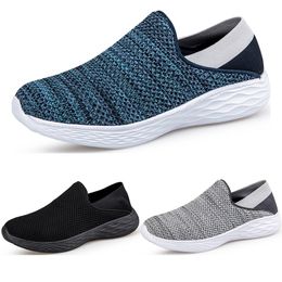 Men Women loafers Running Shoes Soft Comfort Black White Beige Grey Red Purple Green Blue Mens Trainers Slip-On Sneakers GAI size 39-44 color16