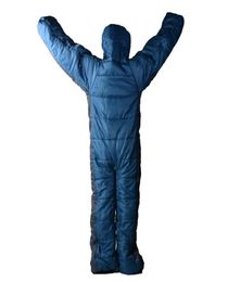 Ly Adult Lite Wearable Sleeping Bag Warming For Walking Hiking Camping Outdoor SD669 Bags8896099