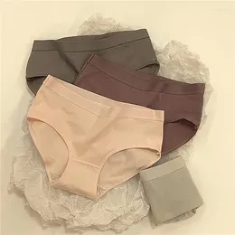 Women's Panties Women Cotton Girl Briefs Sexy Lingeries Shorts Underpant Solid Colour Underwear Panty Female Intimates Comfortable