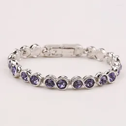 Link Bracelets BN-00025 Austrian Crystal Offers Korean Fashion Jewelry For Women March 8 Women's Day Gift Wife