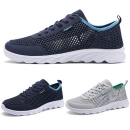 Men Women Classic Running Shoes Soft Comfort Black White Navy Blue Grey Mens Trainers Sport Sneakers GAI size 39-44 color16