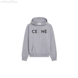 Designer Luxury Celins Classic Fashion Trend France Sweater Chest Letter Print Solid Pullover Hoodie Mens And Womens Spring Autumn Top9F5N