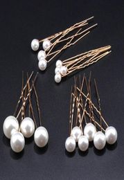 Headpieces 18 Pcs European Wedding Pearl Hair Pins Bridal Accessories For Bride Bridesmaid Women Girls1183772