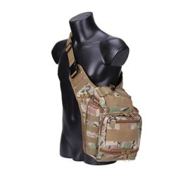 outdoor sports backpack tactical airsoft hiking camouflage multifunction Tactical Saddle Bag Camera bag for camping hunting campi9995785