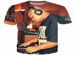 Summer Style Newest Fashion MensWomens Dj Screw Funny 3D Print Casual TShirt ABCQ001783230744