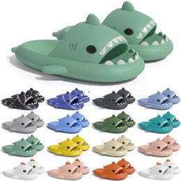 One Shipping Slides Designer Free Shark Sandal Slipper for Sandals Pantoufle Mules Men Women Slippers Trainers Flip Flops Sandles Color8 648 73 s s