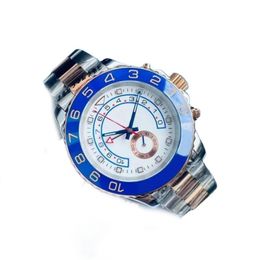 Mens watches high quality two tone gold Stainless Steel automatic mechanical watch big Dial chronograph waterproof designer watches luminous sb055 C4