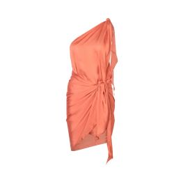 Cover-up 2023 Sexy Orange Swimwear Women Oneshoulder Onepiece Swimsuit Female Strappy Bikini Bathing Swimming Suit Monokini Beachwear