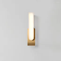 Wall Lamp Living Room Background Corridor Designer Model American Minimalist Bedroom Bedside