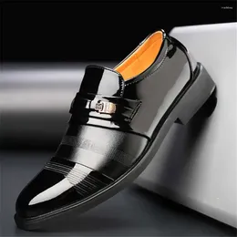 Dress Shoes Number 43 Normal Leather Boys Bodas Mens Sneakers Sport Different Krasofka Besket High-quality