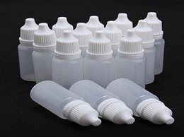 Makeup Tool Kits 10ml Empty Plastic Dropper Bottles Container Vials Suit For Solvents Light Oils Paint Essence Eye Drops Sal2011641