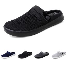 Slippers for men women Solid Colour hots low soft blacks whites yellow Multi walking mens womens shoes trainers GAI