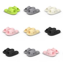New Free Shipping Product Summer Slippers Designer For Women Green White Black Pink Grey Slipper Sandals Fashion-021 Womens Flat Slides GAI Outdoor Shoes 44070 s