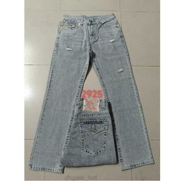 Fashion-straight-leg Pants 18ss New True Elastic Jeans Mens Robin Rock Revival Jeans Crystal Studs Denim Pants Designer Trousers Mens 2588