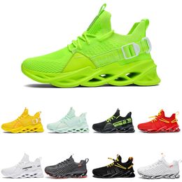 running shoes for men women Light Sea Green Chartreuse GAI womens mens trainers fashion outdoor sports sneakers size 36-47