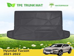 TPE Car Rear Boot Cargo Liner Floor Mat Trunk Tray Fit for Hyundai Tucson 202120227203530