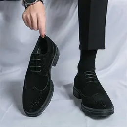 Dress Shoes 39-46 Ventilation 42 Heels Men Wedding Sneakers Sports Fashionable Overseas Promo On Sale