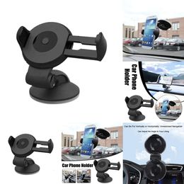 New Universal Mobile Mount Car Windshield Holder Phone Rotation Support Braccket GPS Handsfree Stand Smartphon B4c2