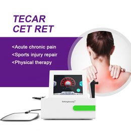 Tecar Therapy Monopolar R-F Diathermy Machine RET CET Body Shaping Sliming Face Lift Skin Tightening Physiotherapy Equipment