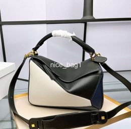 puzzle handbag Designer Bag Women Single Shoulder Luxury Fashion bags Leather Portable Diagonal Cross Bags large Woman tote handbags