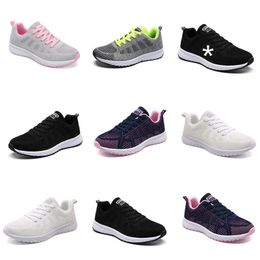 2024 summer running shoes designer for women fashion sneakers white black pink grey comfortable-045 Mesh surface womens outdoor sports trainers GAI sneaker shoes
