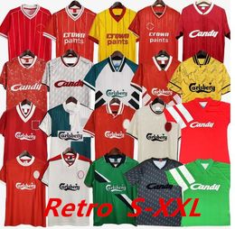 FOWLER 93 95 Retro Gerrard 04 05 14 15 Soccer Jerseys Suarez TORRES 88 89 DALGLISH Football Shirts McMANAMAN 1989 Maillot 06 07 Barnes 08 09 10 11 01 02 Rush 97 96 85 86 999