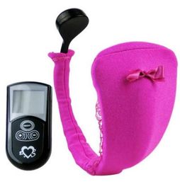 Sex Products Vibrating Panties 10 Functions Wireless Remote Control Strap on CString Underwear Sex Toys Vibrator for Woman2252702