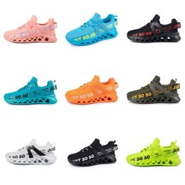 men women running shoes breathable GAI trainer black white volt green yellow red soft pink oreo jade mens sports sneakers jun47 XJXJ