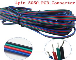 500M 4 Pins LED RGB Cable Wire Extension Cord LED Extension Cable For 50503528 LED RGB Light Strip2489570