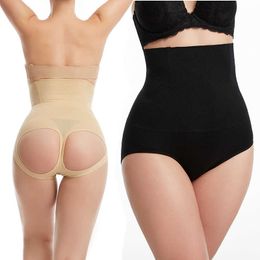 women Waist Tummy Shaper Large size high waisted waist tight pants for women's shapewear pants belly and buttocks leaking sexy beautiful underwear women