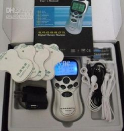 Tens Acupuncture Digital Therapy Machinemassager slippers Four fastener Electrod wire4 pads5654977