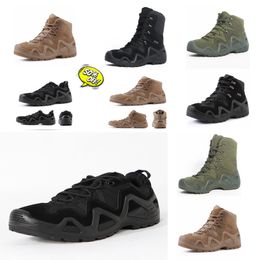 Boots New men's boots Army tacitical military combat boots Outdoor hiking boots Winter desert boots Motorcycle boots Zapatos Hombre GAI