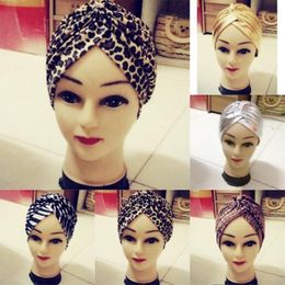 Whole-Fashion Soft Indian Style Yoga Headwrap Cap Turban Hat Cloche Chemo Hair Cover255C