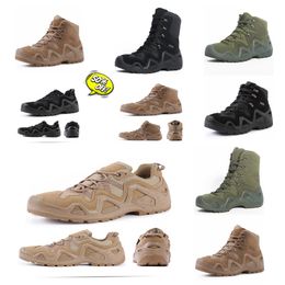 Boots New men's boots Army tactical military combat boots Outdoor hiking boots Winsster desert boots Motorcycle boots Zapatos Hombre GAI