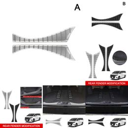 New Car Inner Middle Door Handle Bowl Cover Trim Frame Sticker Replacement Carbon Fibre For Toyota Alphard 40 Series 2023+ A8k3