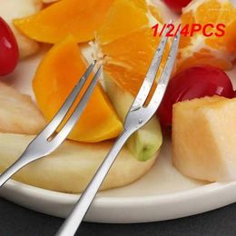 Forks 1/2/4PCS 5'' Cherry Fruit Kitchen Pitter Remover Olive Corer Remove Pit Tool Seed Gadge And Vegetable Tools