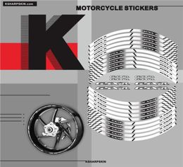 Motorcycle rim edge waterproof reflective stickers decorative Personalised decals antiscratch for SUZUKI GSXR8995905