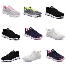 2024 summer running shoes designer for women fashion sneakers white black pink grey comfortable-020 Mesh surface womens outdoor sports trainers GAI sneaker shoes