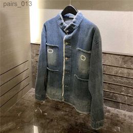 Women's Jackets Denim Coat Designer For Fashion Short Style Jackets Street Style Hiphop 240305