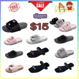 Designer Casual Platform slippers summer sliders women rainbow slides sandals pink blue grey soft thick cushion slipper cloud slide indoor