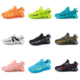 men women running shoes breathable GAI trainer black white volt green yellow red soft pink oreo jade mens sports sneakers jun32 XJXJ