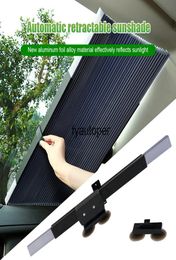 Car Windshield Sunshade Cover Snow Sun Shade Waterproof Protector Automatic Retractable Sunblind Protection1013716