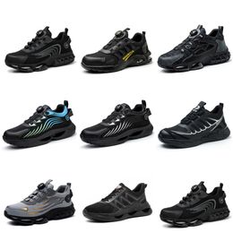 Running shoes GAI Men Women seven triple black white dark blue sport sneaker Comfortable Mesh breathable Walking shoes