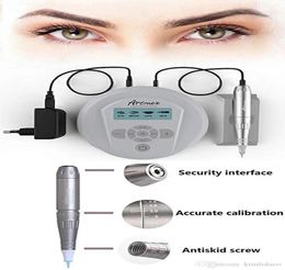 Professional Permanent Makeup Kits Tattoo Machine Artmex V6 V8 V9 Eye Brow Lip Rotary Pen V6 MTS PMU System 5pcs needles4823827