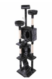 60quot Cat Tree Tower Condo Furniture Scratching Post Pet Ki qyllxO packing20107506098